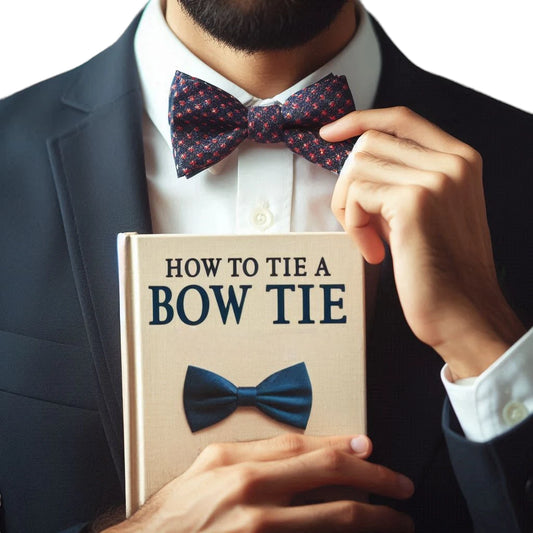 guide on how to tie a bow tie